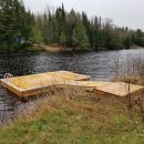 Muskoka River Floating Dock