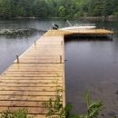 New Parking Place at the end of a long pipe dock.