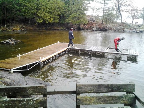 The Dock Depot team at work