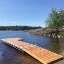 Brandy Lake Pipe Dock