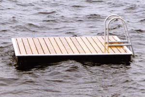 A swim raft.